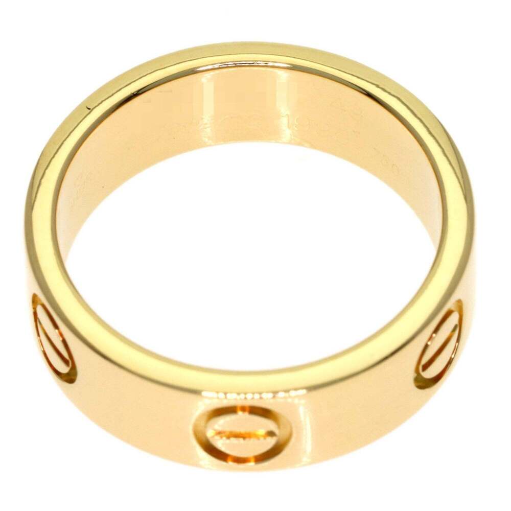 CARTIER Authentic 18k Gold Love Ring #49 - Picture 4 of 6